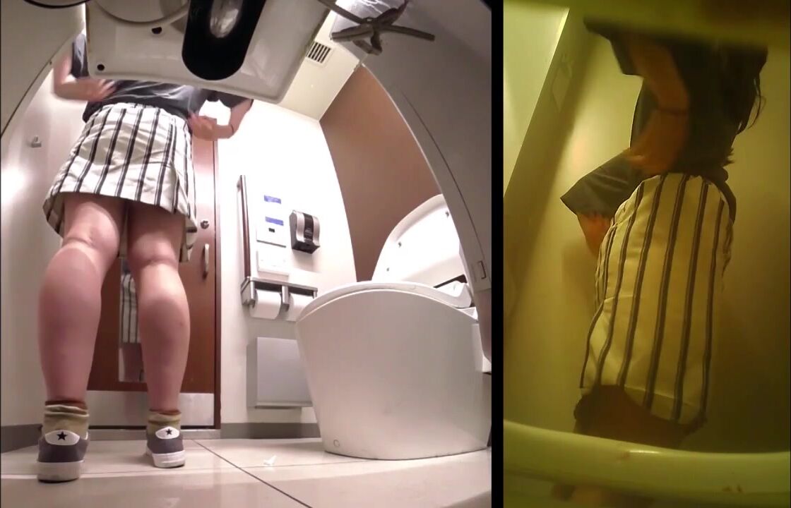 Japanese department store toilet voyeur - video 12