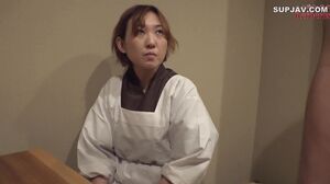 The widow of a Japanese restaurant who regrets appearin